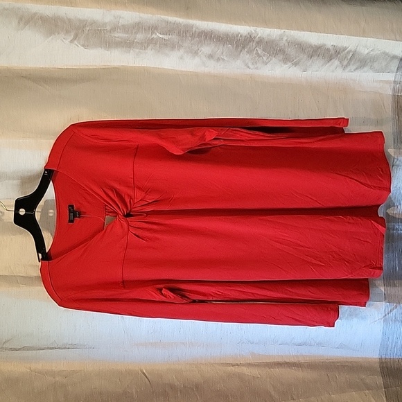 J. Jill Silky Red Blouse - Picture 1 of 11